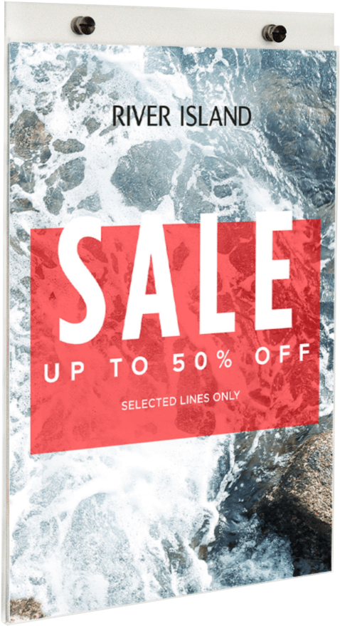 A4 Portrait Paper Holder Pockets Holes - Paper (1000x1000), Png Download