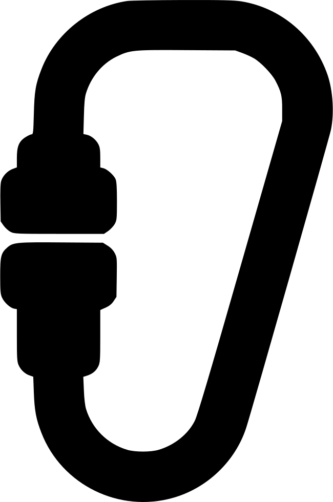 Carabiner Comments - Portable Network Graphics (650x980), Png Download
