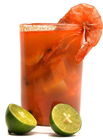 Cerveza Con Camarones Png (1320x501), Png Download