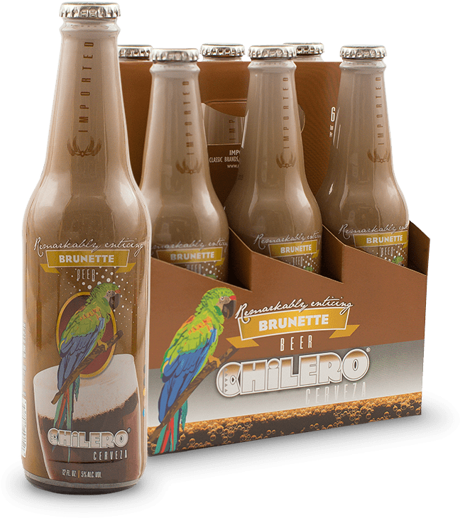 Chilero Brunette - Beer (750x750), Png Download