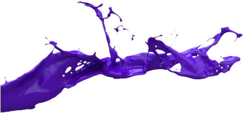 Png Image - 3d Paint Splash Png (500x339), Png Download