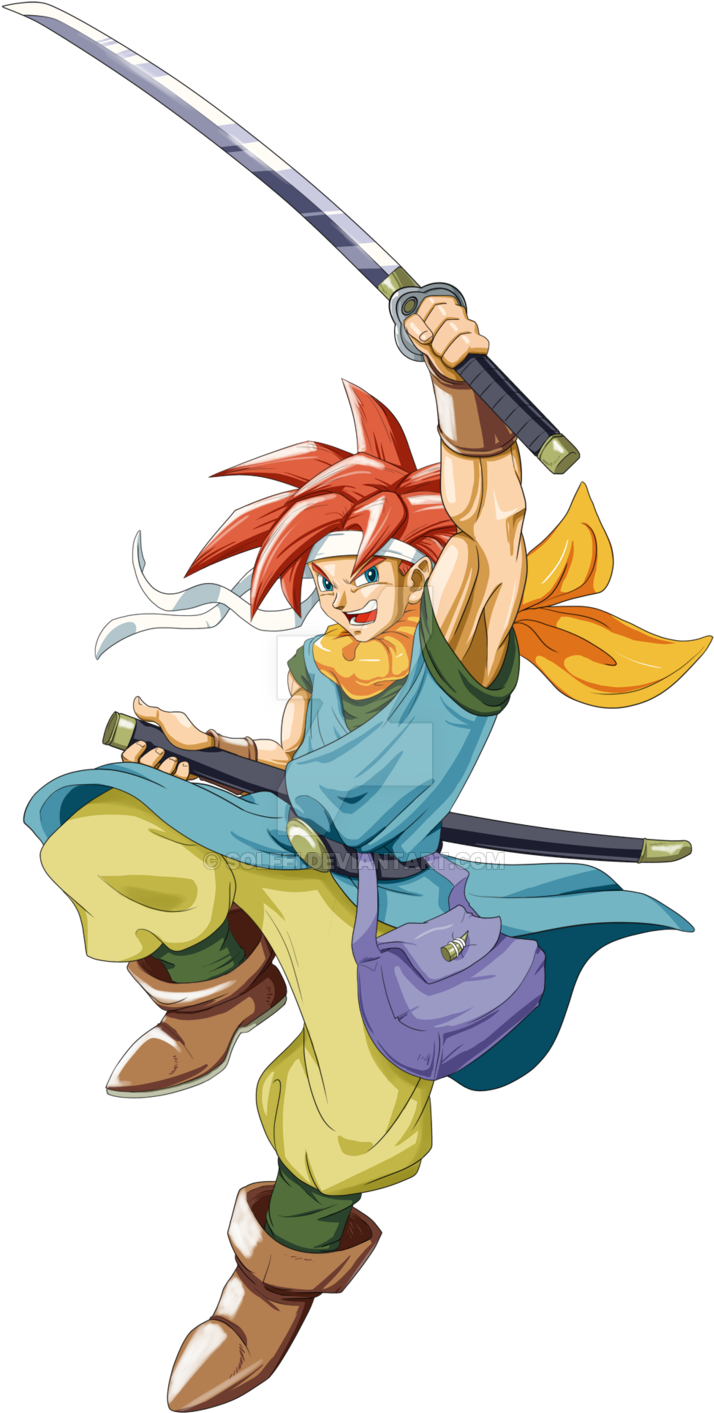 Chrono Trigger Png Image - Chrono Trigger Chrono Png (900x1462), Png Download