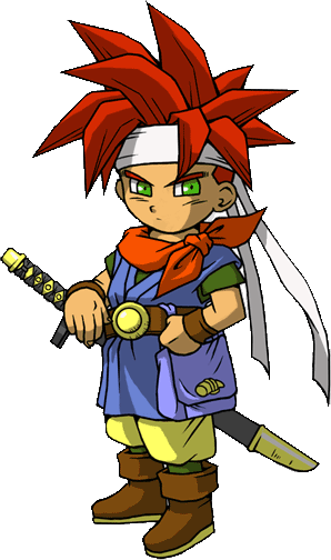 Chrono Trigger - Crono Chrono Trigger Png (298x504), Png Download