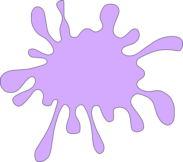 Splat Png - Orange Colour Clip Art (600x533), Png Download