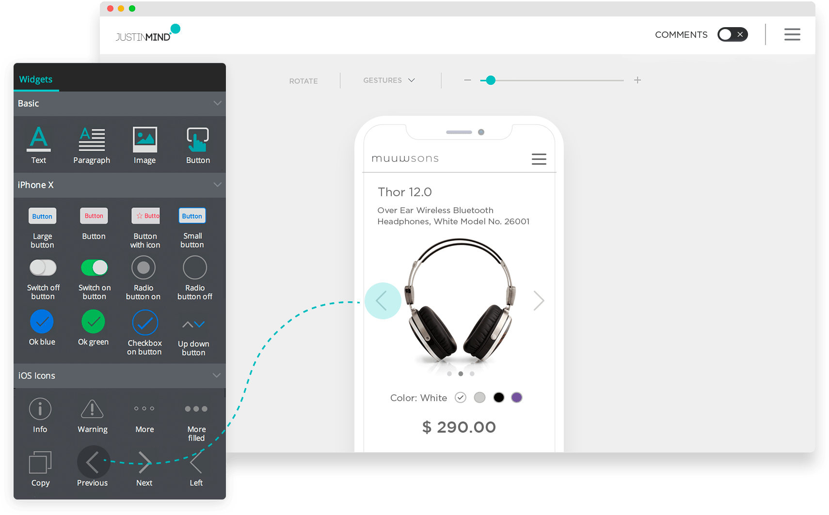 4000 Ui Elements For Prototyping - Prototype (1981x1135), Png Download