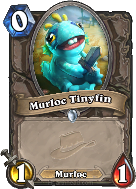 Murloc-tinyfin - Hearthstone Murloc 1 1 (307x465), Png Download