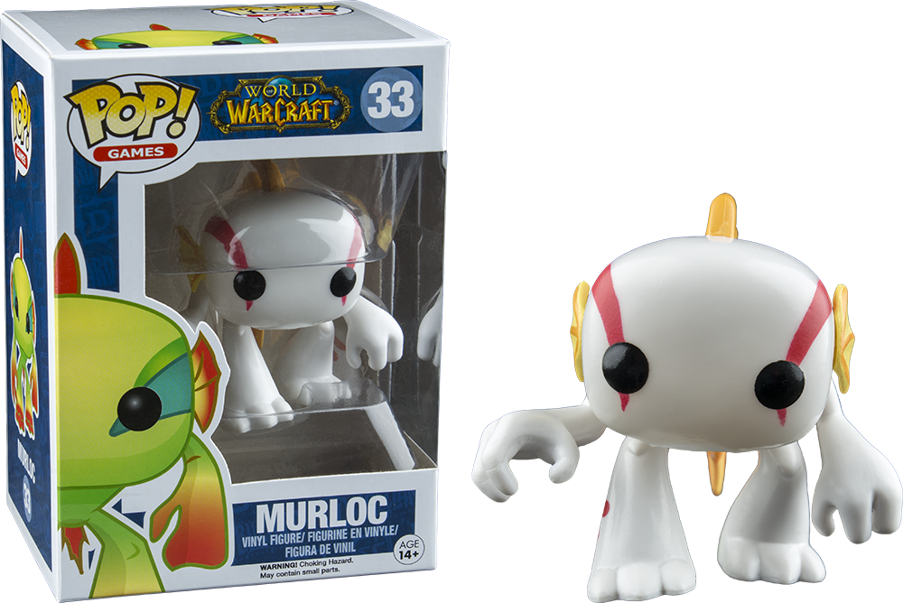 World Of Warcraft - Murloc World Of Warcraft Gamestop Exclusive Funko Pop (600x600), Png Download