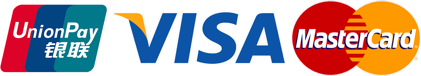 Offering Free Credit Card Logos, American Express Logos, - Visa Mastercard Unionpay Logo (1418x355), Png Download