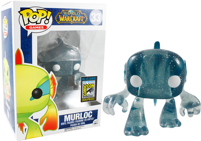 Well, You Will Probably Miss Out On The Funko Booth - Funko Pop Gamesworld Of Warcraft - Murloc (650x650), Png Download