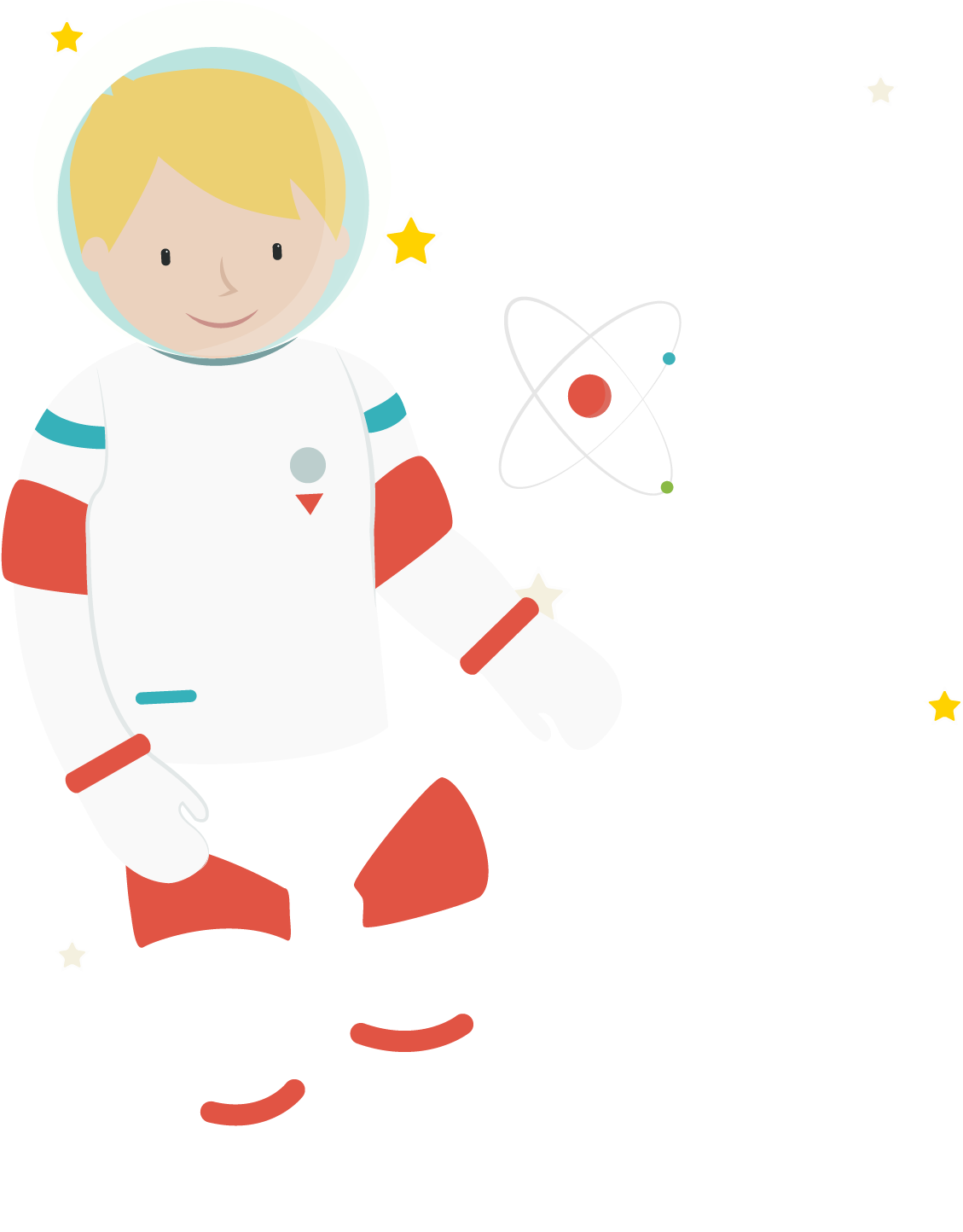 Astronaut Clip Art - Png Astronaut Cartoon Vector (1667x1667), Png Download
