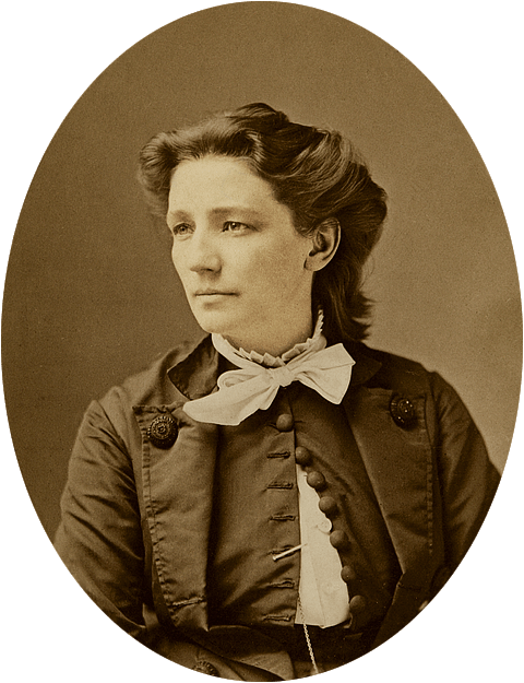 Victoria Claflin Woodhull, Ca - Victoria Woodhull (480x625), Png Download