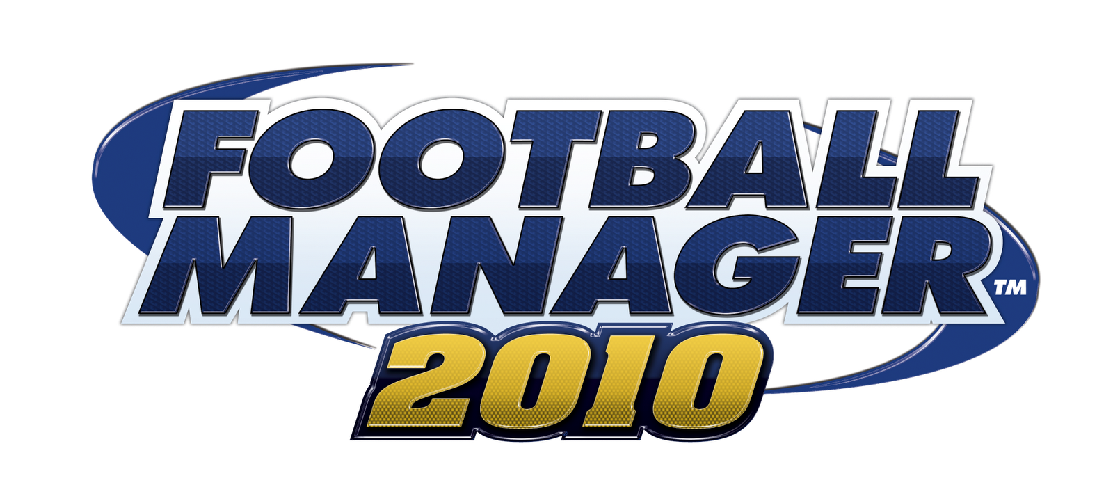 Football Manager 2010 Logo (1600x697), Png Download