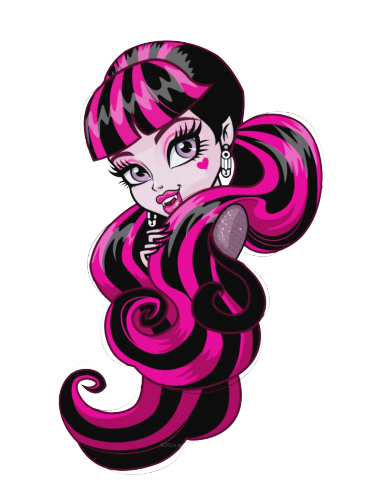 Tumblr Nedvpxszku1taibc0o1 400 - Monster High Draculaura Png (386x500), Png Download