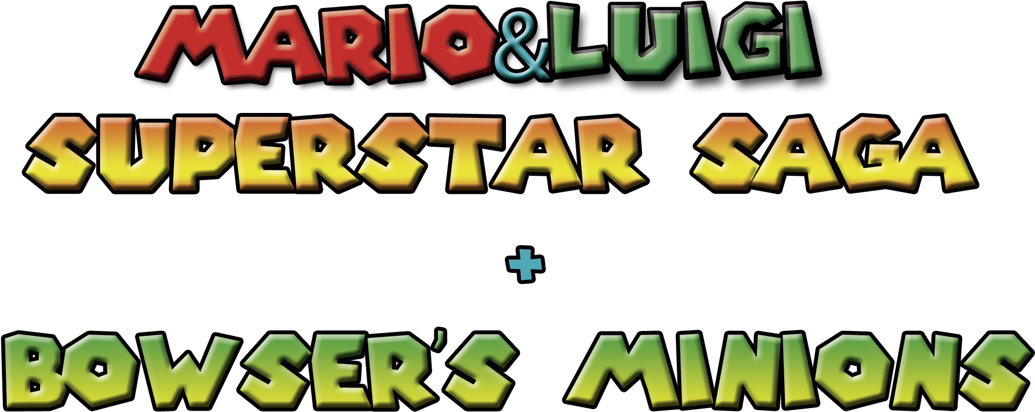 Mario & Luigi - Mario & Luigi Series (2126x1181), Png Download