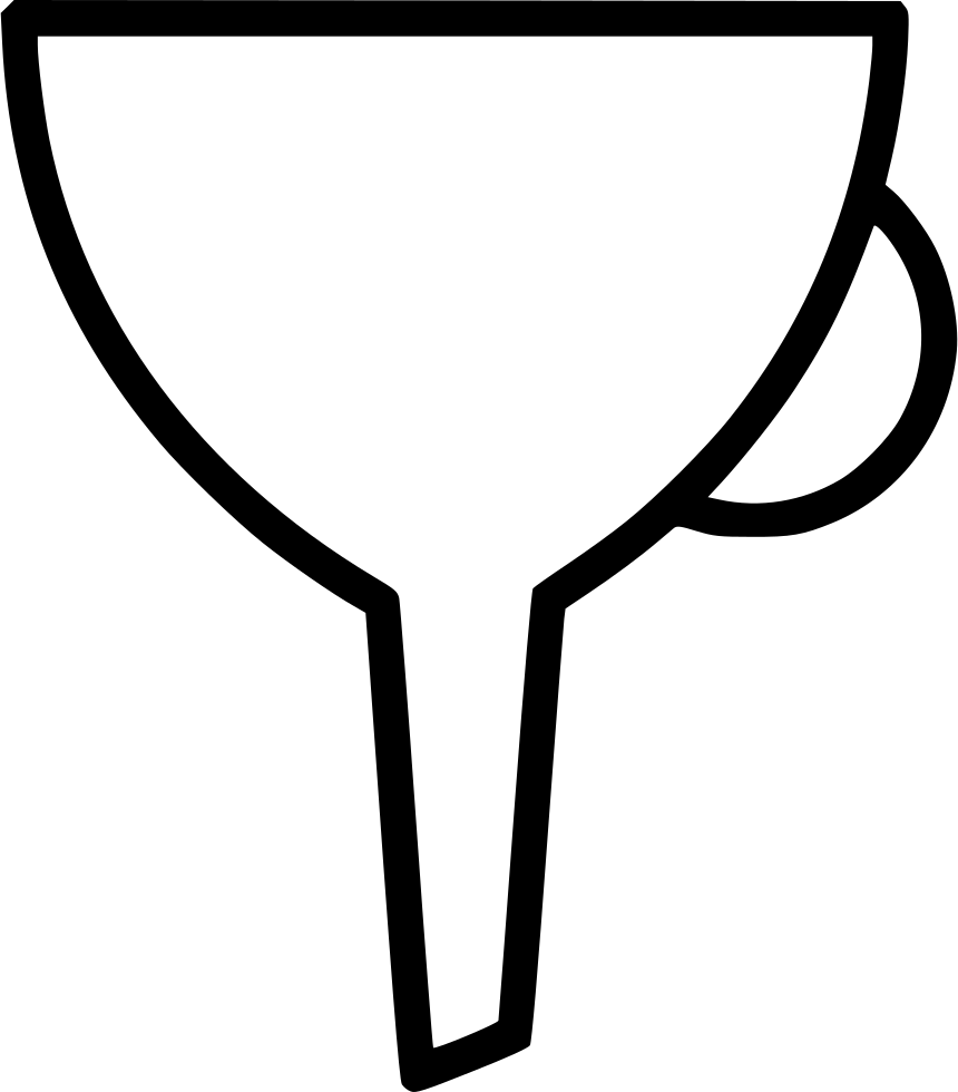 Funnel Comments - Icon (860x980), Png Download