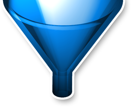 Sales Funnel Icon Png Funnel Png Large-funnel - Tab (437x357), Png Download