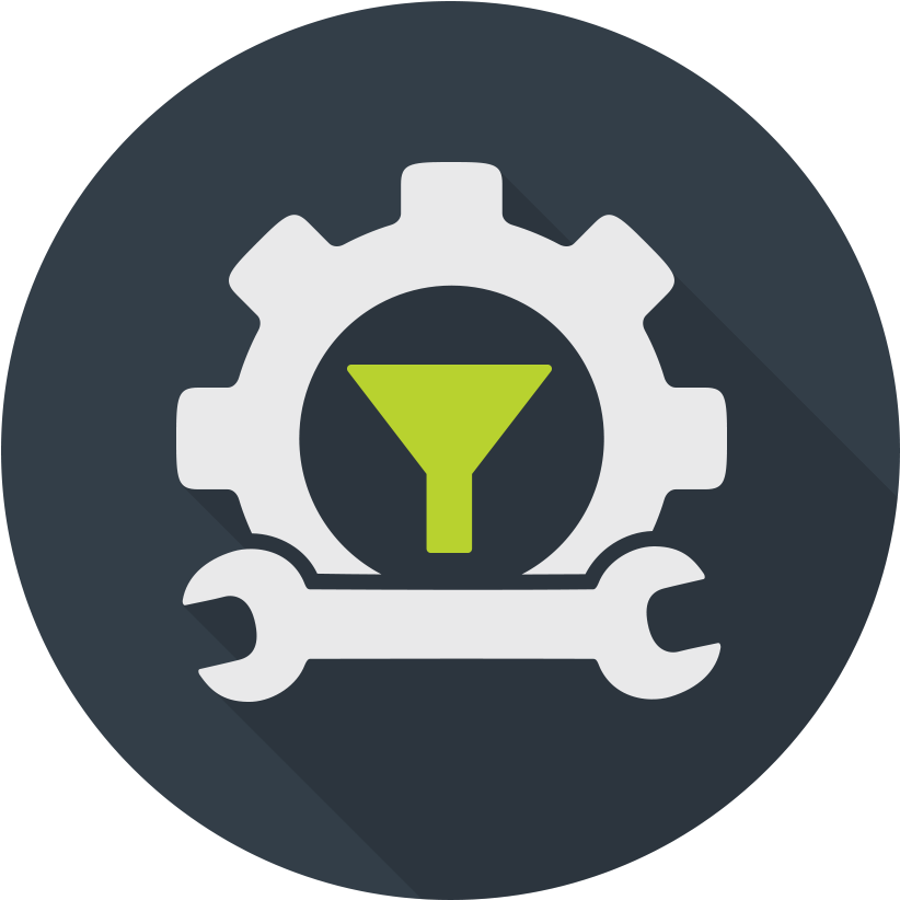 Create Your Funnel - Setting App Icon (900x900), Png Download