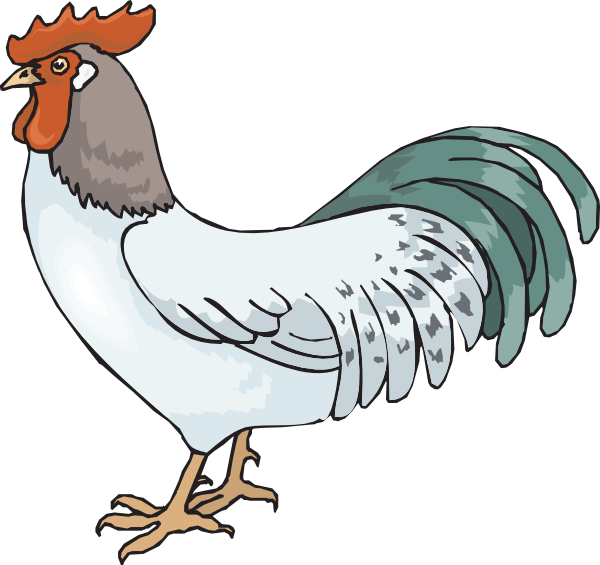 Rooster Clipart Png (600x565), Png Download