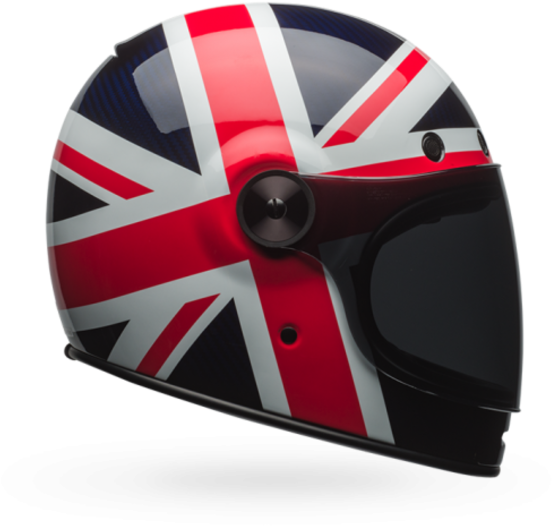 Bell Bullitt Flat Shield Dark Smoke - Bell Bullitt Carbon Spitfire Helmet (480x480), Png Download