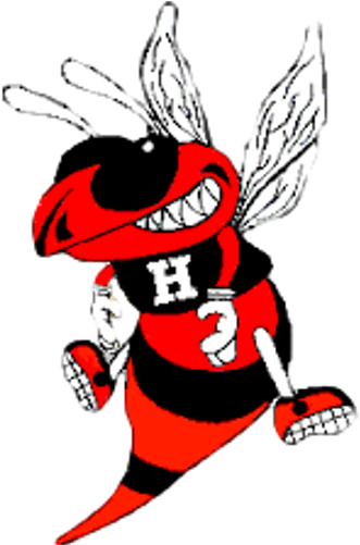 School Logo Image - Hickory Hornets (500x500), Png Download