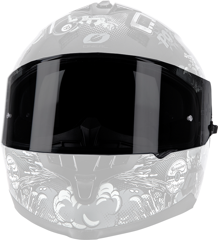O`neal Challenger Helmet Replacement Shield Dark Smoke - Visor (1000x1000), Png Download