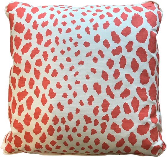 Quadrille Cheetah Pillow - Pillow (600x600), Png Download