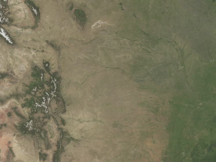 Poster: Colorado Plateau And Four Corners Area (750x562), Png Download