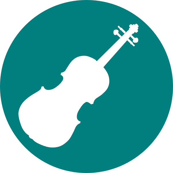 How To Set Use Violin Round Icon Png - Violin Photo Round (600x600), Png Download