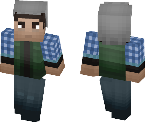 Josh Washington [until Dawn] - Minecraft Skins Blackflash (584x497), Png Download