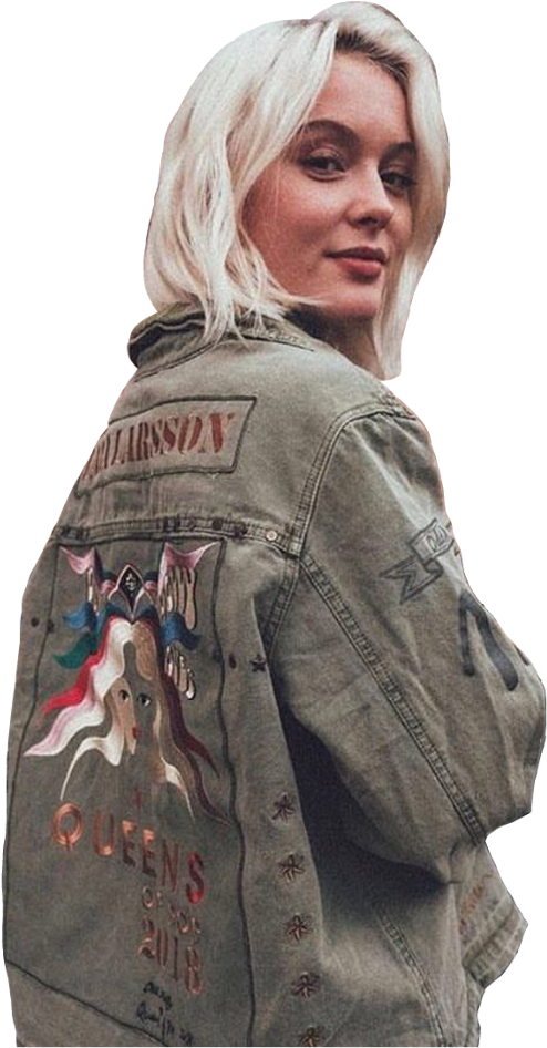 Zaralarsson Queenofpop 2018 Zara Larsson - Zara Larsson (1024x1024), Png Download