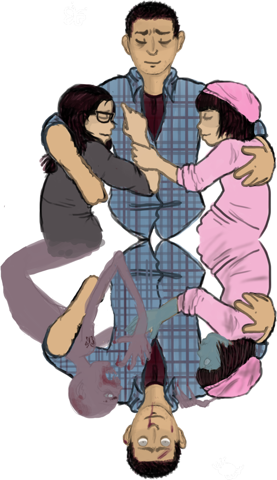 “i'm On The 'these Poor Children Deserved Better' Train - Until Dawn Josh X Sam (1280x1920), Png Download