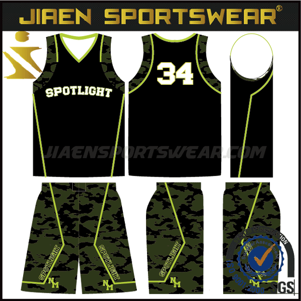 Basketball Jersey Pattern Fashion Latest Basketball - Latest Jersey Basketball Color Green (600x600), Png Download