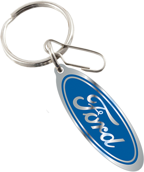 Ford Logo Enamel Key Chain - Star Wars Death Star Enamel Key Chain (575x600), Png Download