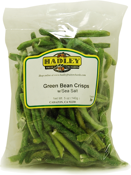 Green Bean Crisps With Sea Salt - Hadley Fruit Orchards (700x700), Png Download