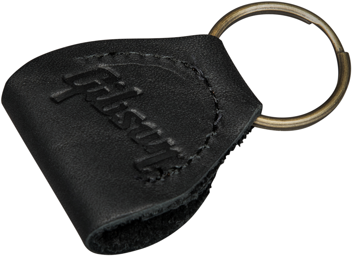 Premium Leather Pickholder Keychain - Leather (1279x1280), Png Download