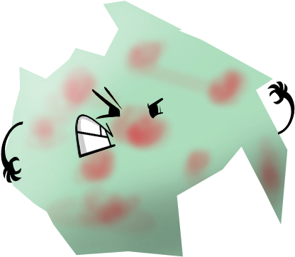 Germ - Germs Bfdi (499x500), Png Download