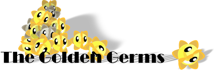 Golden Germs Banner - Permalink (699x233), Png Download