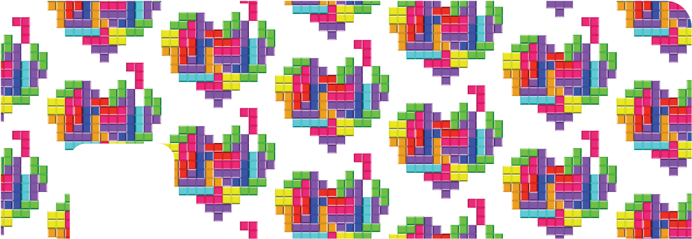 Hearts - Visual Arts (1500x600), Png Download