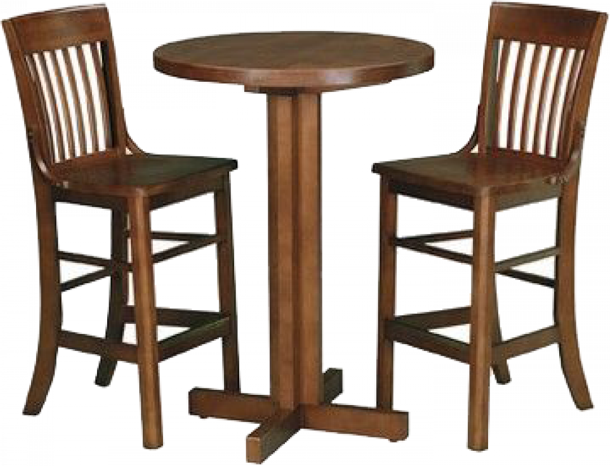 2 Chairs And Table Png (1200x1200), Png Download