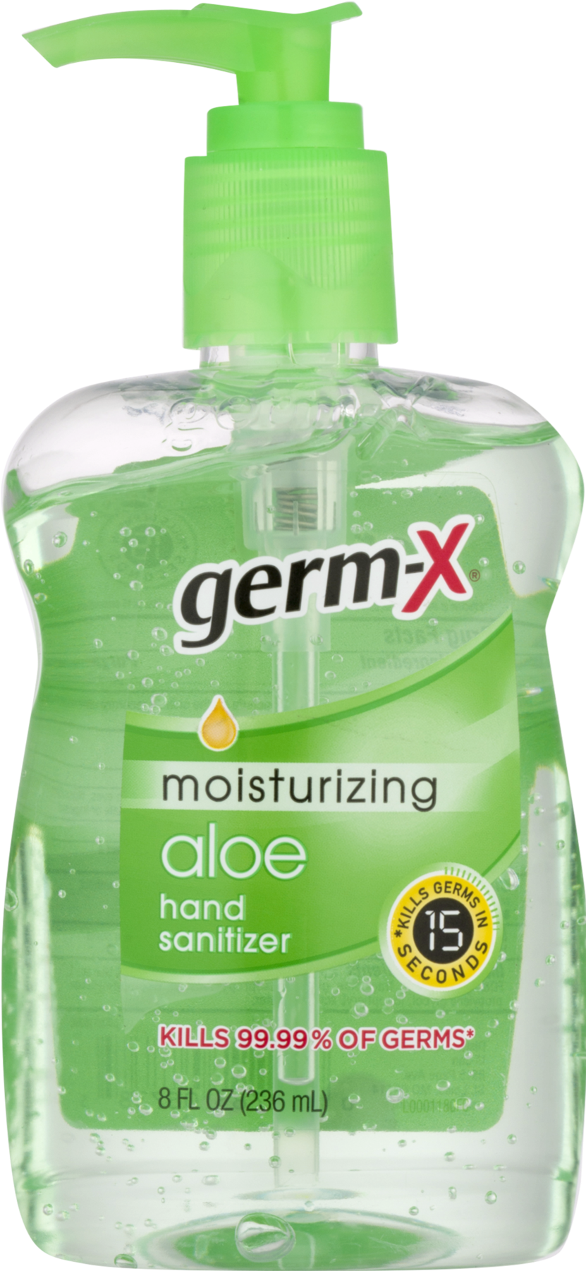 Germ-x 10 Fl Oz Hand Sanitizer (1800x1800), Png Download