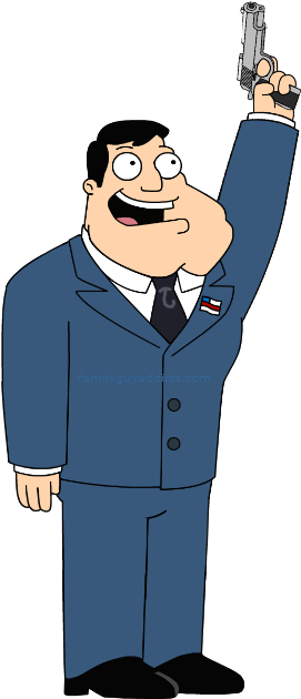 No Caption Provided No Caption Provided - Stan Smith American Dad Png (290x652), Png Download