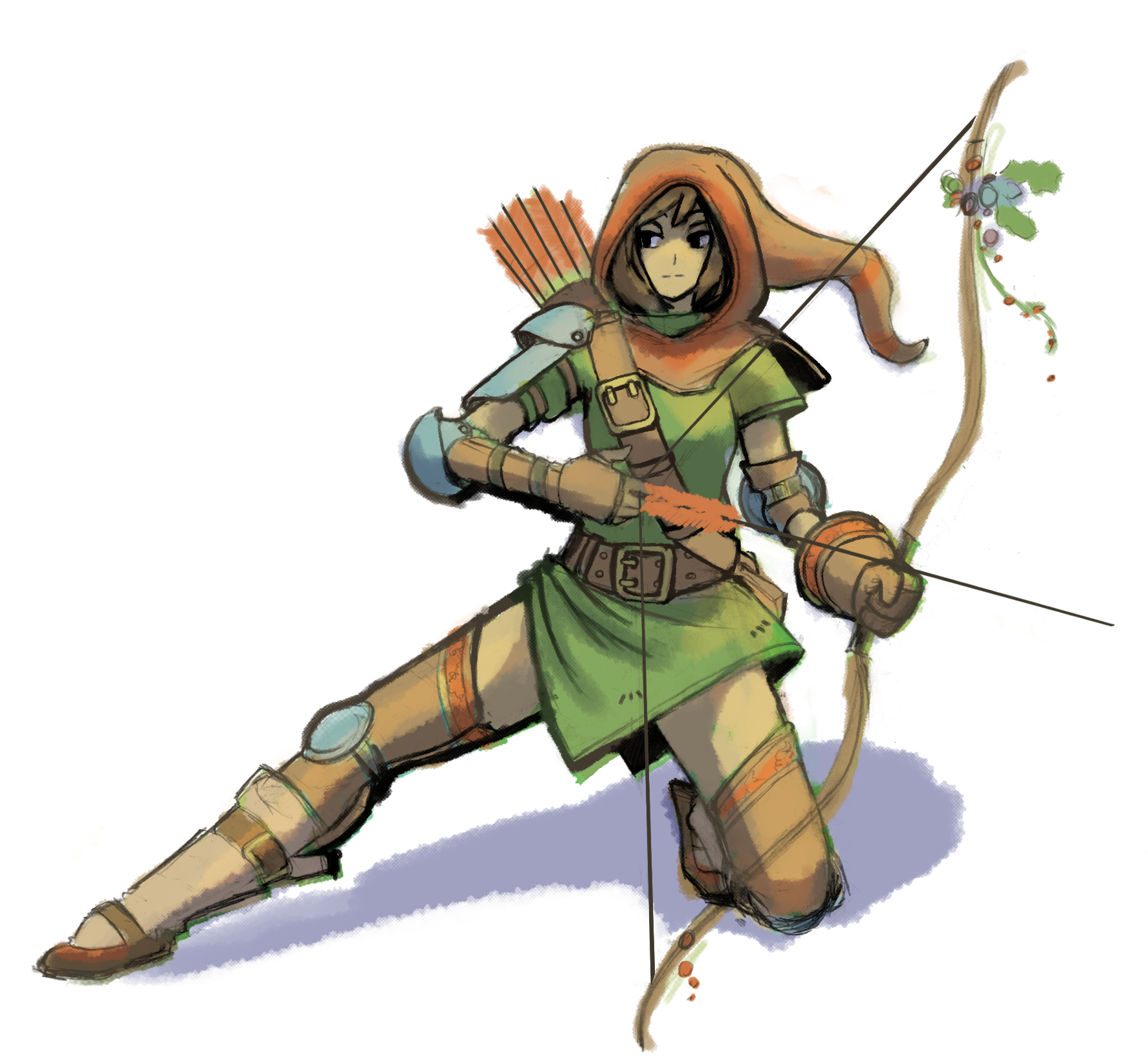 Final Fantasy Archer (1773x1687), Png Download