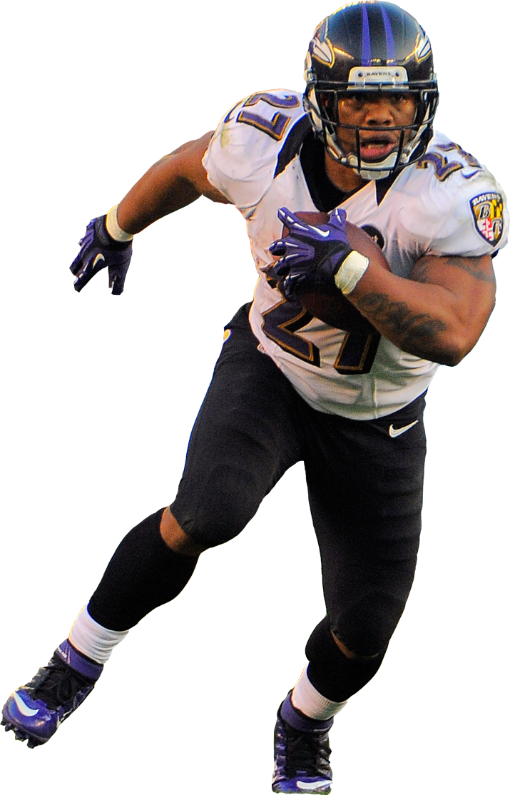 Ray Rice's 4th And - Baltimore Ravens (715x1114), Png Download