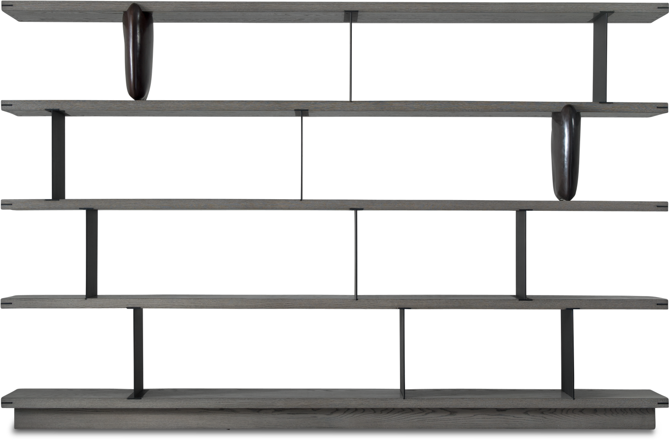 Bookcase Png (2000x1000), Png Download