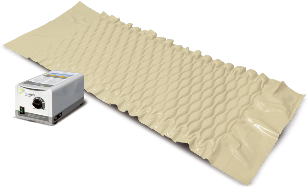 Air Bubble Overlay Mattress With Adjustable Pump - Kit Antidecubito Biomatrix Bp2 Con Materassino E Compressore (1000x669), Png Download