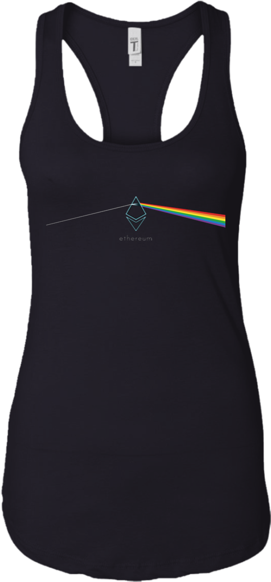 Ethereum Dark Side Of The Moon Ladies Racerback Tank - Sounders Shirts Seattle Sounders Fc All Dads (1155x1155), Png Download