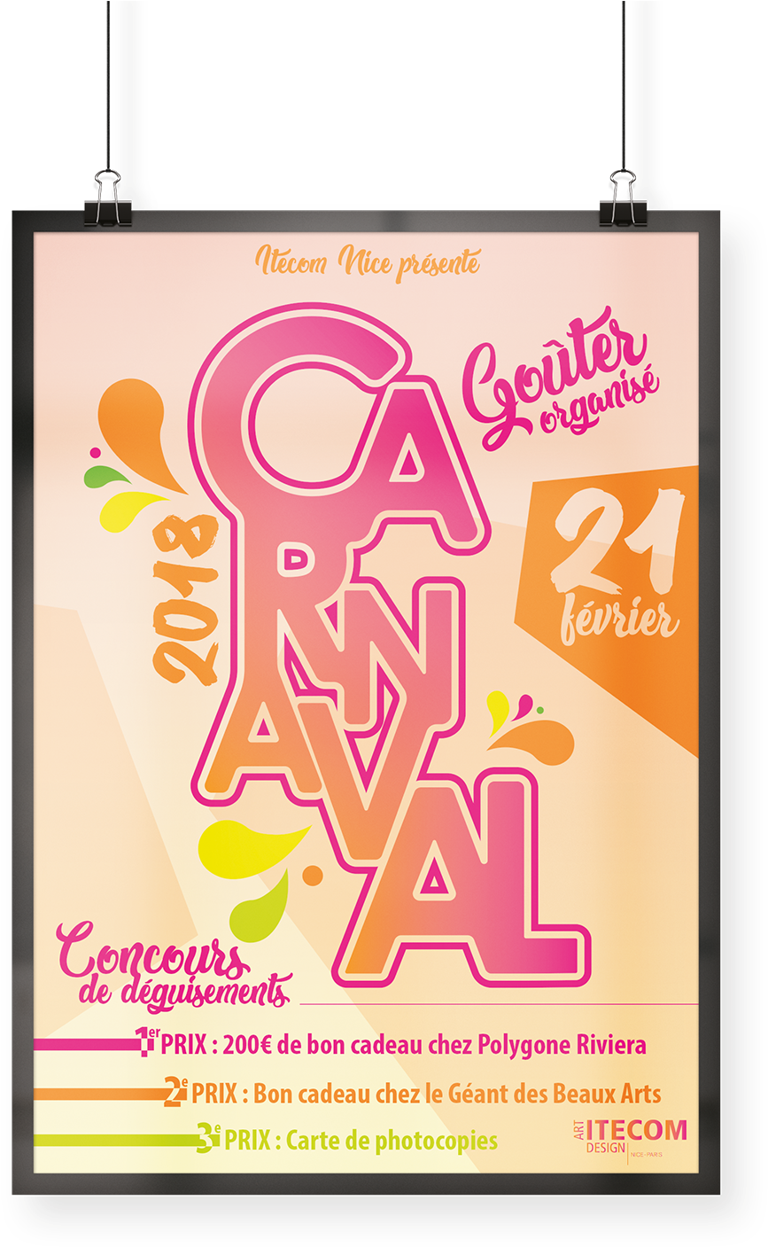 Carnival Poster - Banner (1348x1500), Png Download