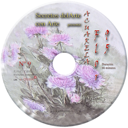 Pintar Flores A La Acuarela - Watercolor Painting (500x500), Png Download