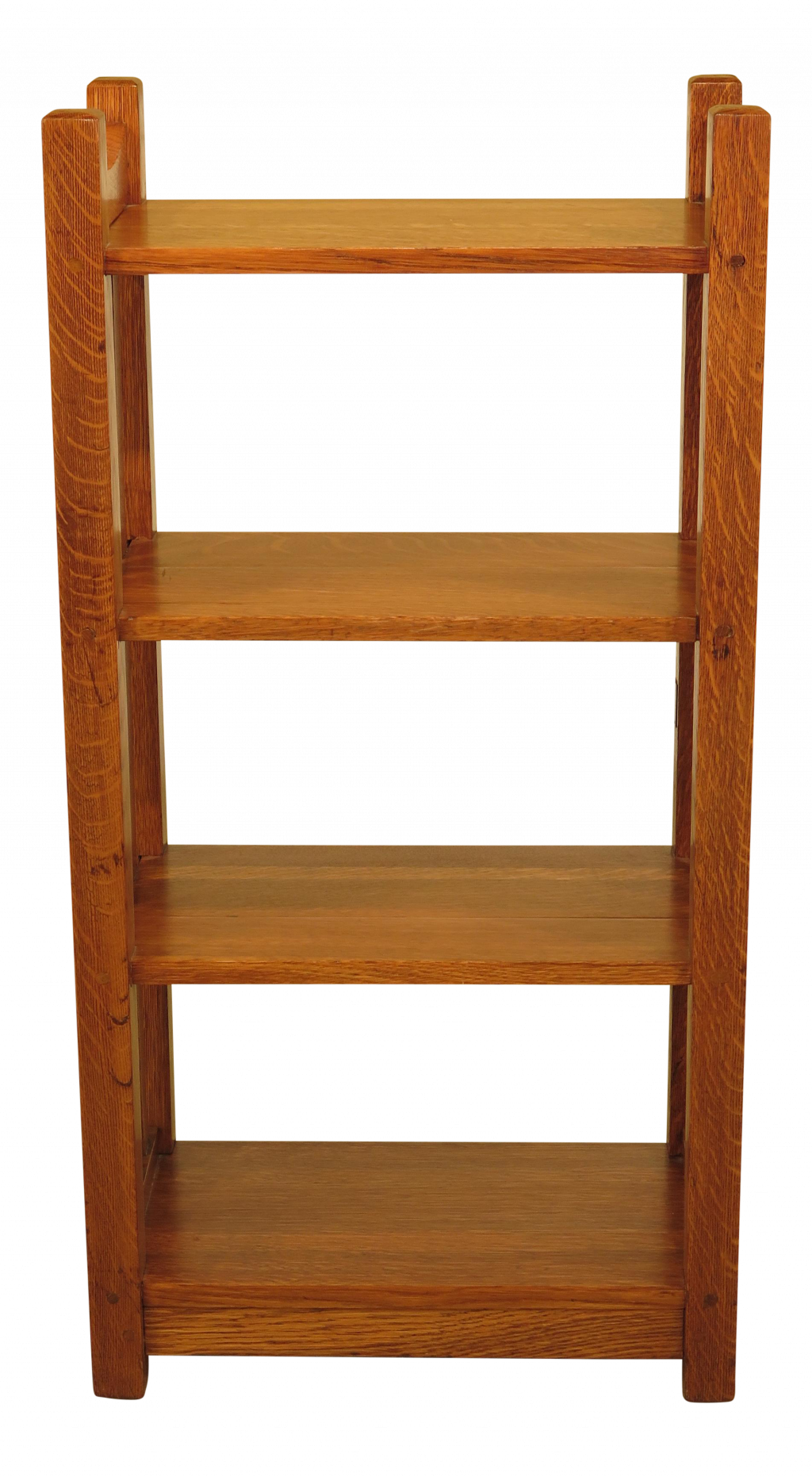 Mission Oak Bookcase Elegant Vintage Mission Oak Stickley - Mission Style Furniture (1024x1862), Png Download