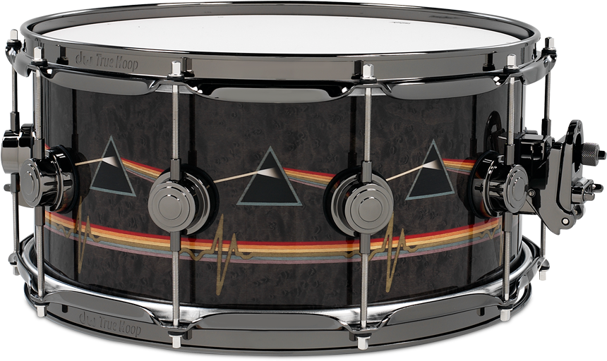 Dw Nick Mason Dark Side Of The Moon - Dw Collector's Series Nick Mason Dark Side Snare Drum (880x539), Png Download